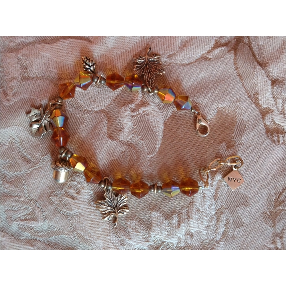 Autumnal Charm Bracelet